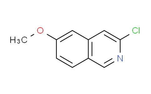 CAS No. 82117-20-2, 3-chloro-6-methoxyisoquinoline