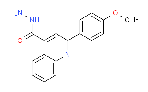 CAS No. 51842-72-9, 2-(4-methoxyphenyl)quinoline-4-carbohydrazide