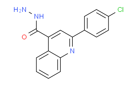 CAS No. 884837-13-2, 2-(4-chlorophenyl)quinoline-4-carbohydrazide
