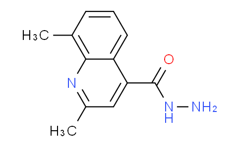 CAS No. 590376-58-2, 2,8-dimethylquinoline-4-carbohydrazide