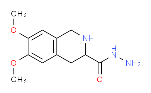 CAS No. 1008052-15-0, 6,7-dimethoxy-1,2,3,4-tetrahydroisoquinoline-3-carbohydrazide