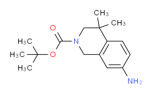 CAS No. 645418-66-2, 7-Amino-2-Boc-4,4-dimethyl-1,2,3,4-tetrahydroisoquinoline