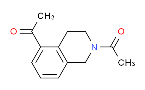 CAS No. 108825-20-3, 1,1'-(3,4-dihydroisoquinoline-2,5(1H)-diyl)bis(ethan-1-one)