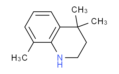 CAS No. 1187933-42-1, 4,4,8-trimethyl-1,2,3,4-tetrahydroquinoline