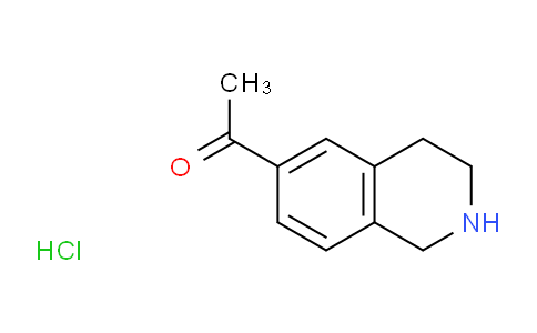 CAS No. 1211876-16-2, 1-(1,2,3,4-tetrahydroisoquinolin-6-yl)ethan-1-one hydrochloride