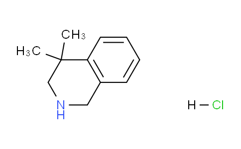 CAS No. 41565-86-0, 4,4-dimethyl-1,2,3,4-tetrahydroisoquinoline hydrochloride