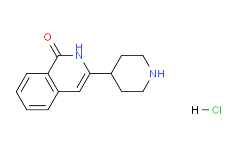 CAS No. 680223-90-9, 3-(piperidin-4-yl)isoquinolin-1(2H)-one hydrochloride