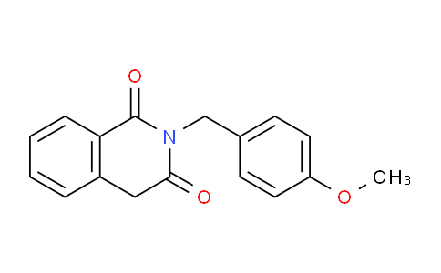 CAS No. 217493-71-5, 2-(4-methoxybenzyl)isoquinoline-1,3(2H,4H)-dione