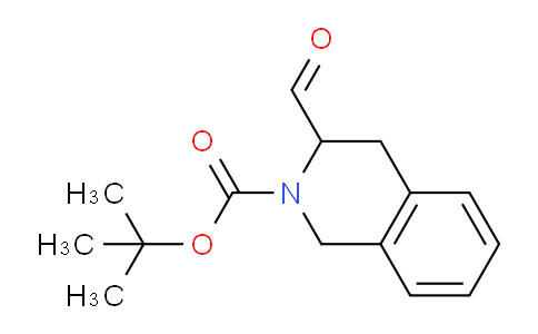 CAS No. 104668-15-7, tert-butyl 3-formyl-3,4-dihydroisoquinoline-2(1H)-carboxylate