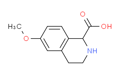 CAS No. 1161833-78-8, 6-methoxy-1,2,3,4-tetrahydroisoquinoline-1-carboxylic acid