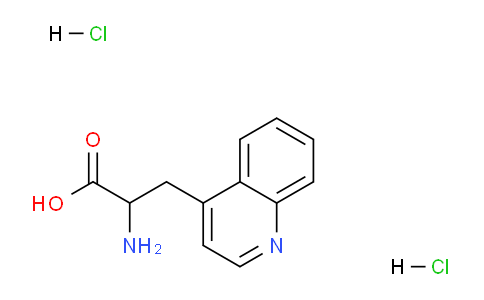 CAS No. 1062276-08-7, 2-Amino-3-quinolin-4-yl-propionic acid dihydrochloride