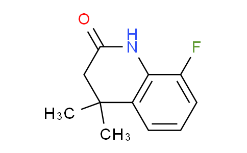 CAS No. 1187933-46-5, 8-fluoro-4,4-dimethyl-3,4-dihydroquinolin-2(1H)-one