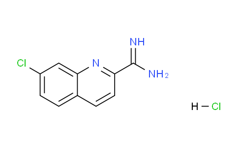 CAS No. 1179360-72-5, 7-chloroquinoline-2-carboximidamide hydrochloride