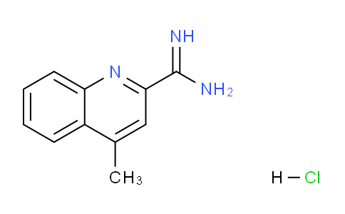CAS No. 1179360-88-3, 4-methylquinoline-2-carboximidamide hydrochloride