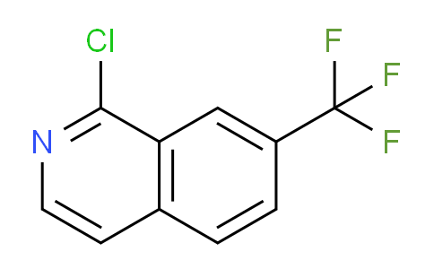 CAS No. 1196154-02-5, 1-Chloro-7-(trifluoromethyl)isoquinoline