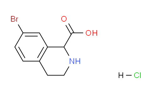 CAS No. 1260640-87-6, 7-bromo-1,2,3,4-tetrahydroisoquinoline-1-carboxylic acid hydrochloride