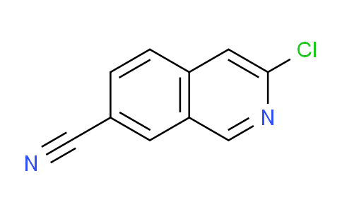 CAS No. 1337881-31-8, 3-chloroisoquinoline-7-carbonitrile