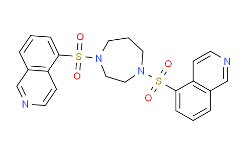 CAS No. 1337967-93-7, 1,4-bis(isoquinolin-5-ylsulfonyl)-1,4-diazepane