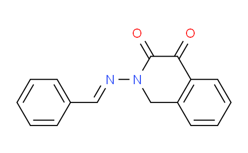 CAS No. 1432075-70-1, (E)-2-(Benzylideneamino)-1,2-dihydroisoquinoline-3,4-dione