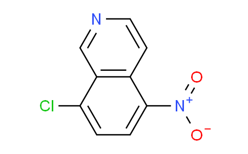 CAS No. 156901-43-8, 8-Chloro-5-nitroisoquinoline