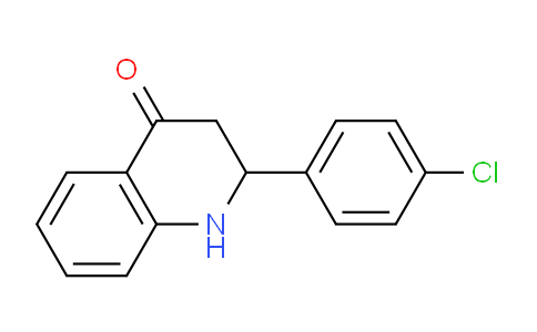CAS No. 147463-98-7, 2-(4-chlorophenyl)-2,3-dihydroquinolin-4(1H)-one