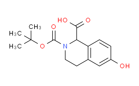 CAS No. 362492-00-0, 2-Boc-6-hydroxy-3,4-dihydro-1H-isoquinoline-1-carboxylic acid
