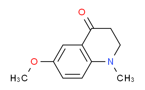 CAS No. 3954-50-5, 6-methoxy-1-methyl-2,3-dihydroquinolin-4(1H)-one