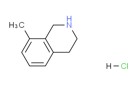 CAS No. 41565-83-7, 8-methyl-1,2,3,4-tetrahydroisoquinoline hydrochloride