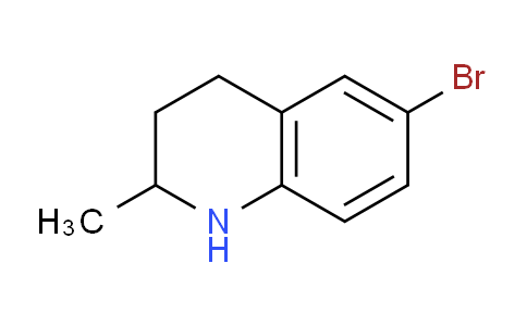 CAS No. 42835-98-3, 6-bromo-2-methyl-1,2,3,4-tetrahydroquinoline