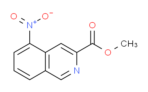 CAS No. 581812-72-8, methyl 5-nitroisoquinoline-3-carboxylate