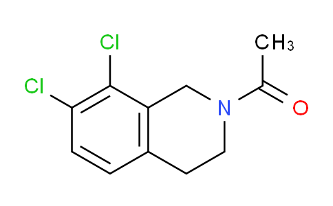 CAS No. 61563-45-9, 1-(7,8-dichloro-3,4-dihydroisoquinolin-2(1H)-yl)ethan-1-one