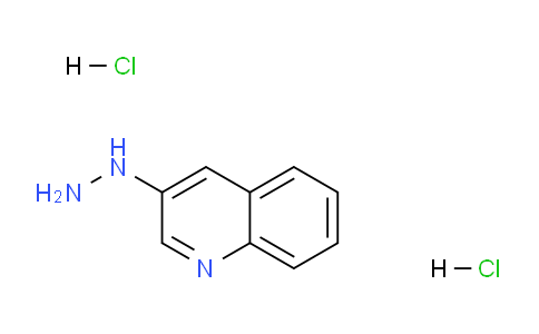 CAS No. 61621-35-0, Quinolin-3-yl-hydrazine dihydrochloride