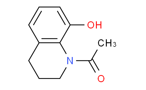 CAS No. 64028-75-7, 1-(8-hydroxy-3,4-dihydroquinolin-1(2H)-yl)ethan-1-one