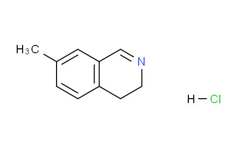 CAS No. 6600-21-1, 7-methyl-3,4-dihydroisoquinoline hydrochloride
