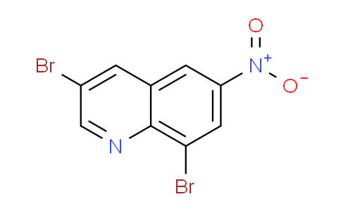 CAS No. 696611-46-8, 3,8-dibromo-6-nitroquinoline