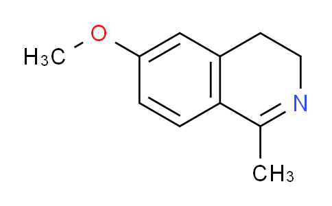 CAS No. 70241-06-4, 6-methoxy-1-methyl-3,4-dihydroisoquinoline