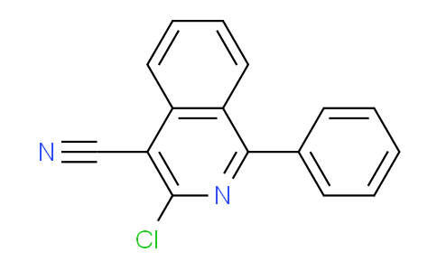 CAS No. 72118-85-5, 3-chloro-1-phenylisoquinoline-4-carbonitrile