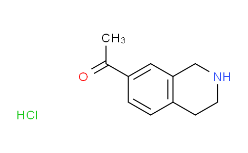 CAS No. 82771-27-5, 1-(1,2,3,4-tetrahydroisoquinolin-7-yl)ethan-1-one hydrochloride