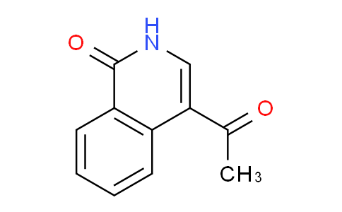 CAS No. 87275-00-1, 4-acetylisoquinolin-1(2H)-one