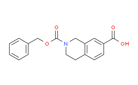 CAS No. 877861-35-3, 2-((benzyloxy)carbonyl)-1,2,3,4-tetrahydroisoquinoline-7-carboxylic acid