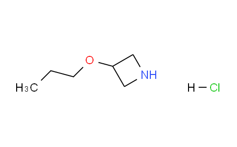 CAS No. 897019-55-5, 3-propoxyazetidine hydrochloride
