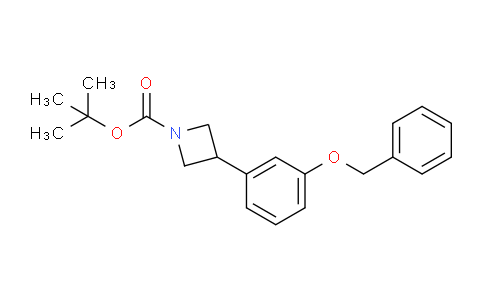 CAS No. 916900-30-6, tert-butyl 3-(3-(benzyloxy)phenyl)azetidine-1-carboxylate