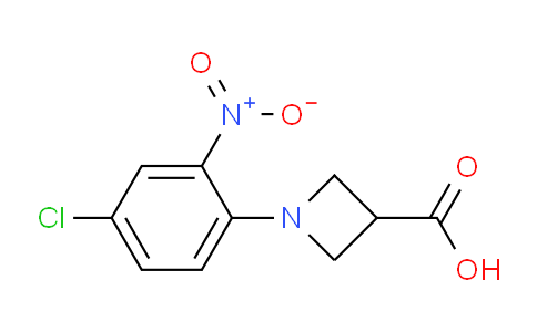 CAS No. 1187929-02-7, 1-(4-chloro-2-nitrophenyl)azetidine-3-carboxylic acid