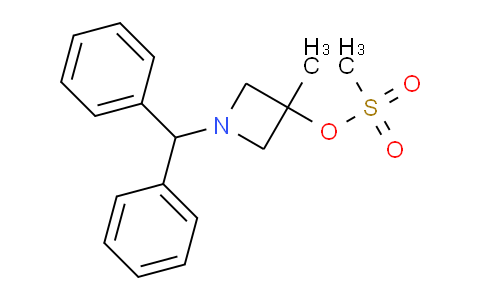 CAS No. 133891-87-9, 1-benzhydryl-3-methylazetidin-3-yl methanesulfonate