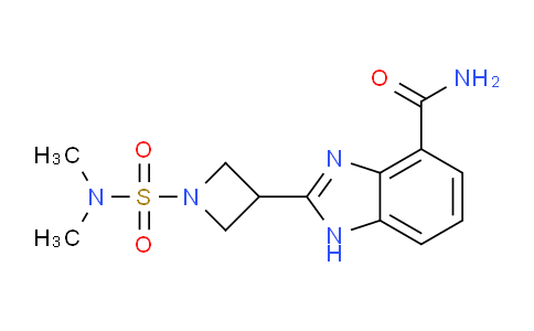 CAS No. 944417-85-0, 2-(1-(N,N-dimethylsulfamoyl)azetidin-3-yl)-1H-benzo[d]imidazole-4-carboxamide