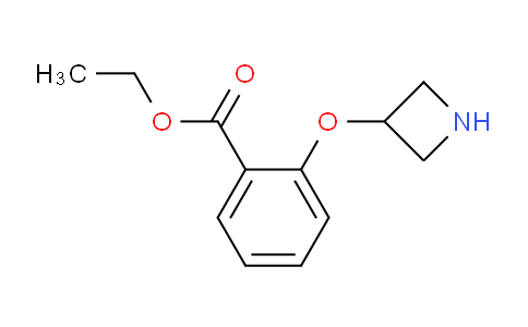 CAS No. 1220028-00-1, Ethyl 2-(3-azetidinyloxy)benzoate