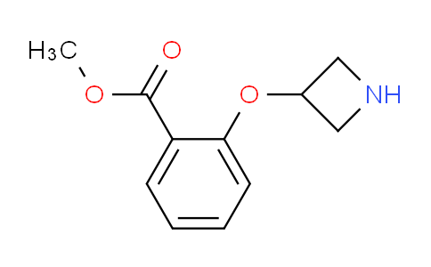 CAS No. 1220038-61-8, Methyl 2-(3-azetidinyloxy)benzoate