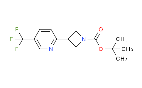 CAS No. 1356109-78-8, tert-Butyl 3-(5-(trifluoromethyl)pyridin-2-yl)azetidine-1-carboxylate