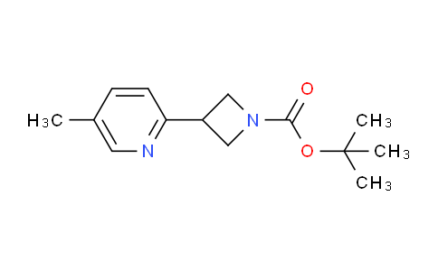 CAS No. 1356109-60-8, tert-butyl 3-(5-methylpyridin-2-yl)azetidine-1-carboxylate