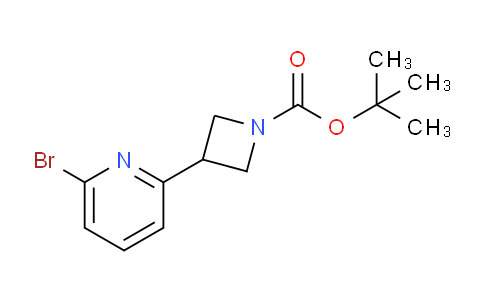 CAS No. 1356086-76-4, tert-butyl 3-(6-bromopyridin-2-yl)azetidine-1-carboxylate